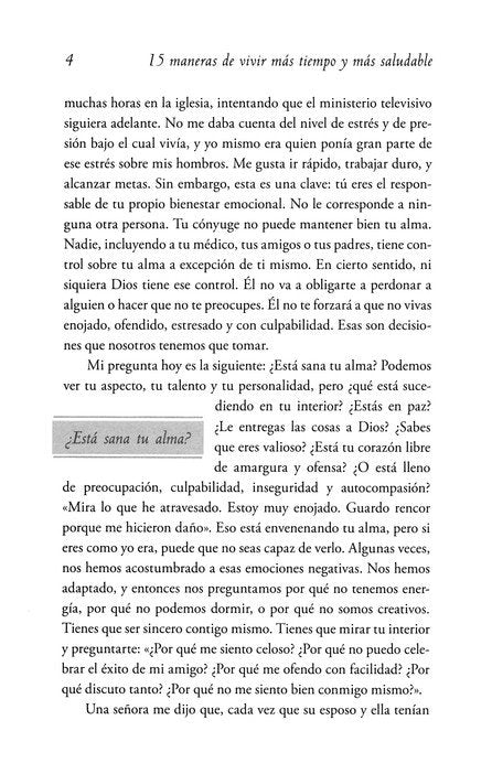 15 maneras de vivir más tiempo y más saludable