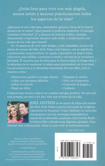 15 maneras de vivir más tiempo y más saludable