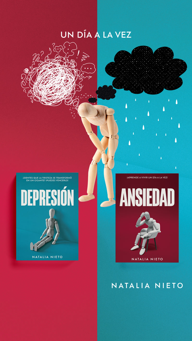 PACK DE LIBROS ANSIEDAD Y DEPRESIÓN