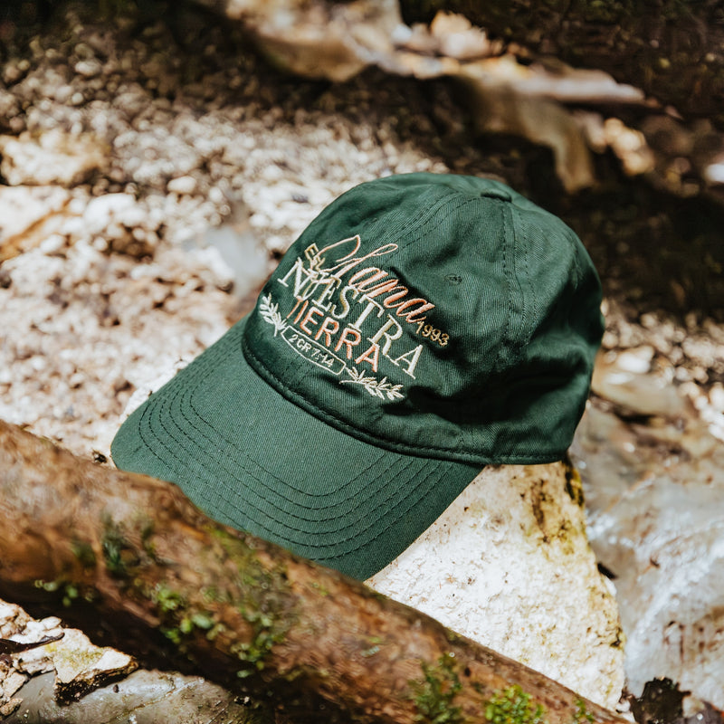 Gorra color verde - Sana nuestra tierra