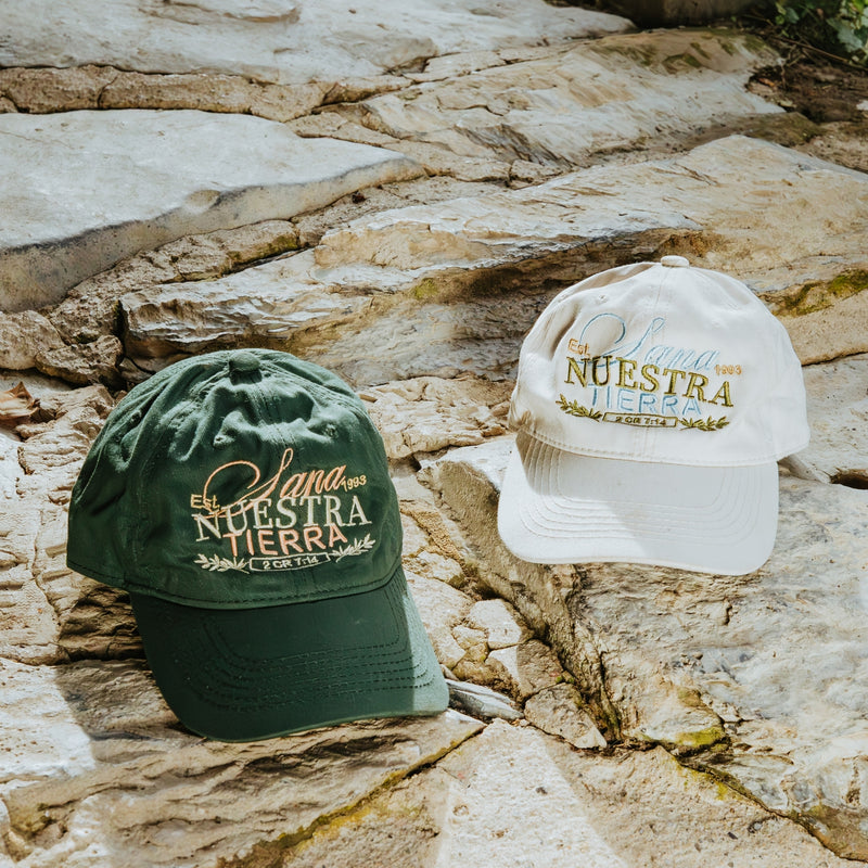 Gorra color verde - Sana nuestra tierra