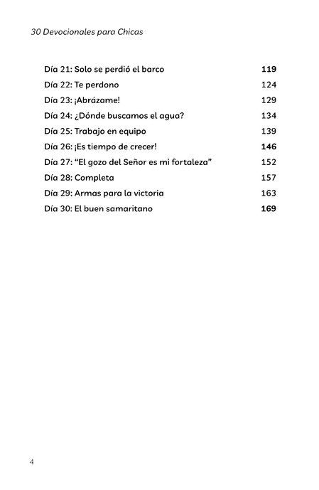 30 Devocionales para Chicas - Natalia Nieto | Fortalece tu Identidad en Cristo