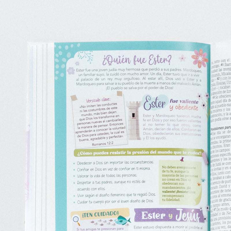 Biblia de Promesas para niñas, tapa dura- NTV