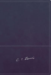Biblia Reflexiones de C. S. Lewis Azul Marino - RVR1960