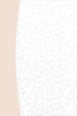 Biblia Recuerdo de Boda, filigrana blanca/rosa palo símil piel - RVR 1960