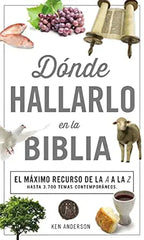 Libro Dónde hallarlo en la Biblia