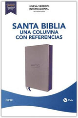 Biblia Texto Revisado 2022 Gris - NVI con Márgenes Amplios
