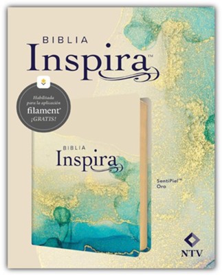 Biblia Inspira con Filament, color oro - NTV