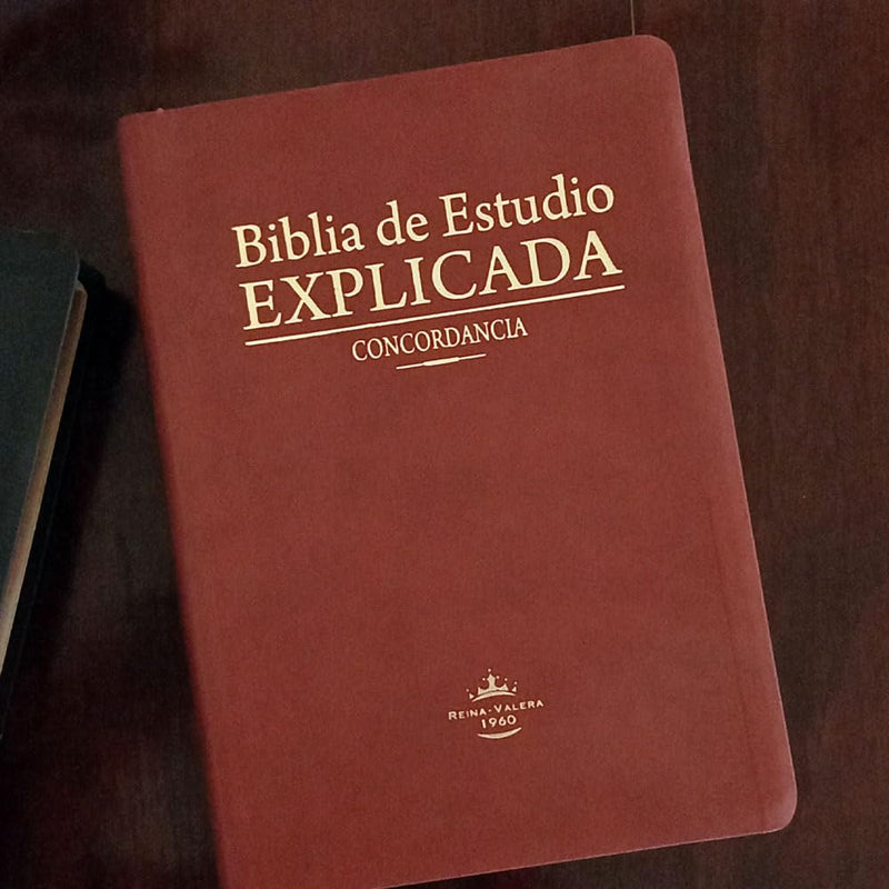 Biblia de Estudio Explicada RVR 1960 - Comentarios y Referencias | Patmos