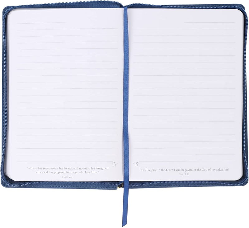 Agenda de lujo Be still - Azul