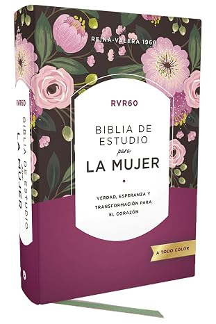 Biblia de estudio para la mujer, Tapa dura, Interior a color - RVR 1960