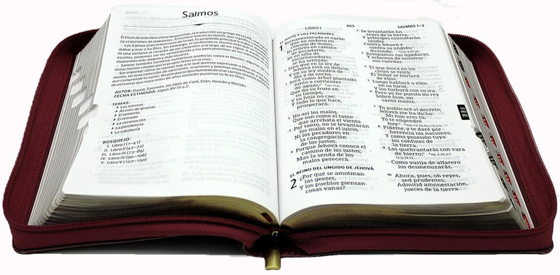 Biblia para mujeres,lLetra gigante tamano manual con Cierre e Índice - RVR 1960