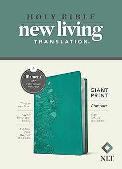 Biblia en inglés, tamaño compacta, con filament - NLT