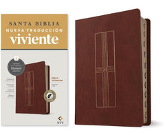 Biblia Ultrafina con Filament sentipiel, café con índice- NTV