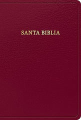 Biblia letra grande tamaño manual, borgoña, imitación piel, RVR 1960