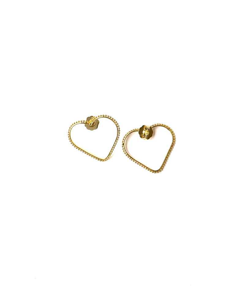 Aretes Latido de oro