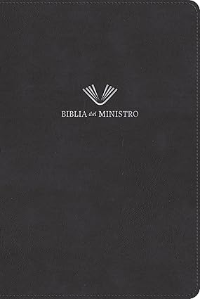 Biblia del ministro, edición ampliada, negro piel fabricada - RVR 1960
