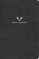 Biblia del ministro, edición ampliada, negro piel fabricada - RVR 1960