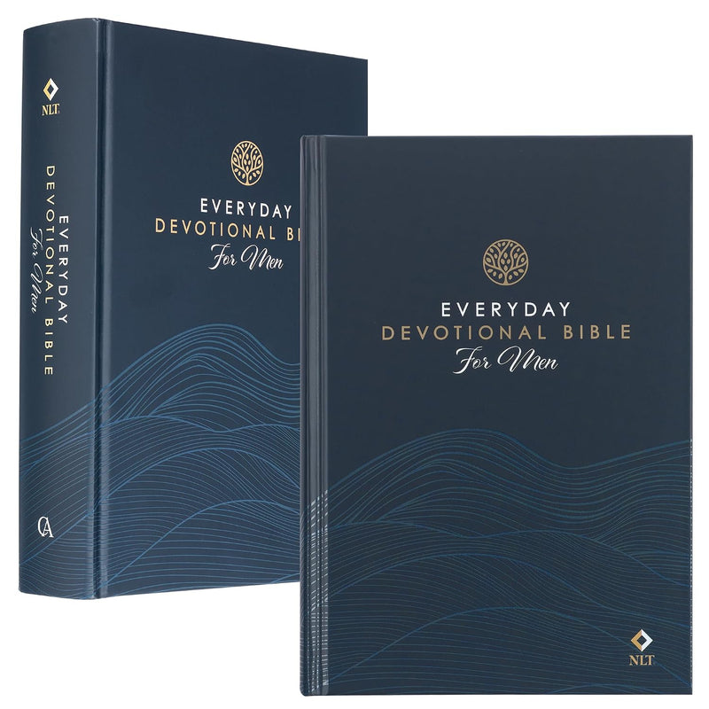 Biblia Devocional en Inglés para hombres, Everyday NLT