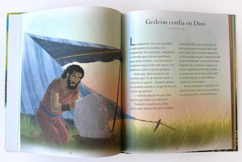 Biblia en un año para niños, azul
