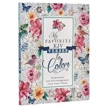 Coloring Book My Favorite KJV Verses