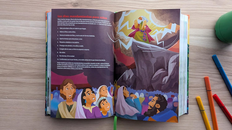Biblia GO para niños, color verde azulado - NTV