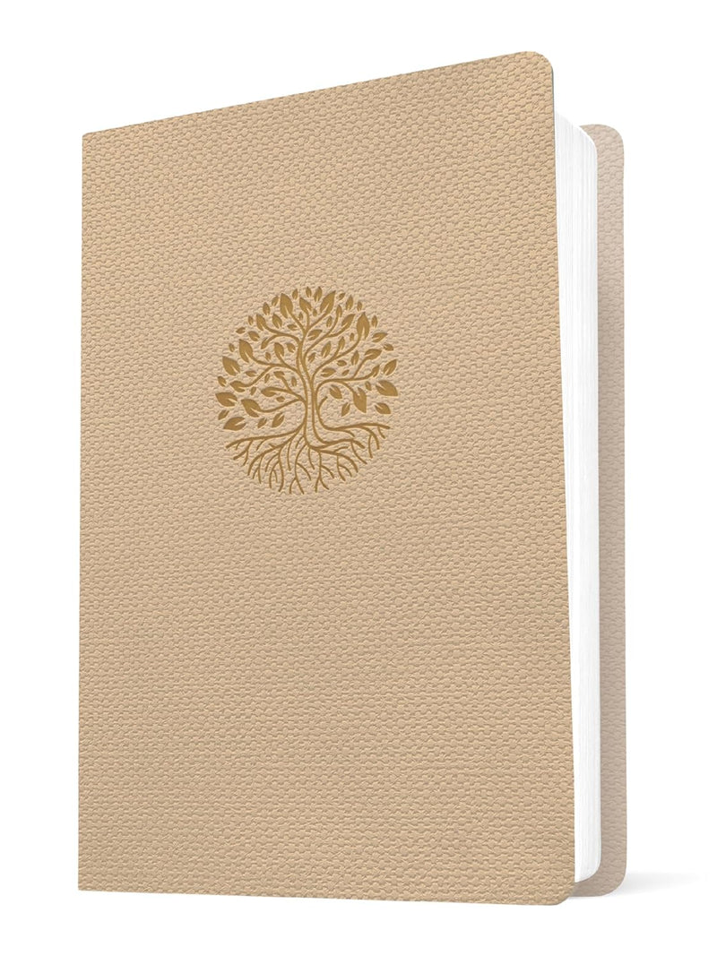 Biblia Valor premium fillament, letra grande, color beige - NTV