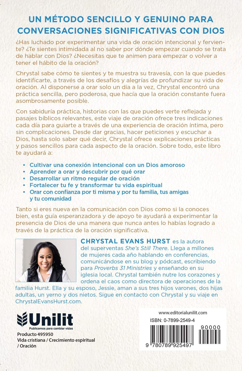 28 días de Oración: Una guía diaria para conversar con Dios- Chrystal Evans Hurst