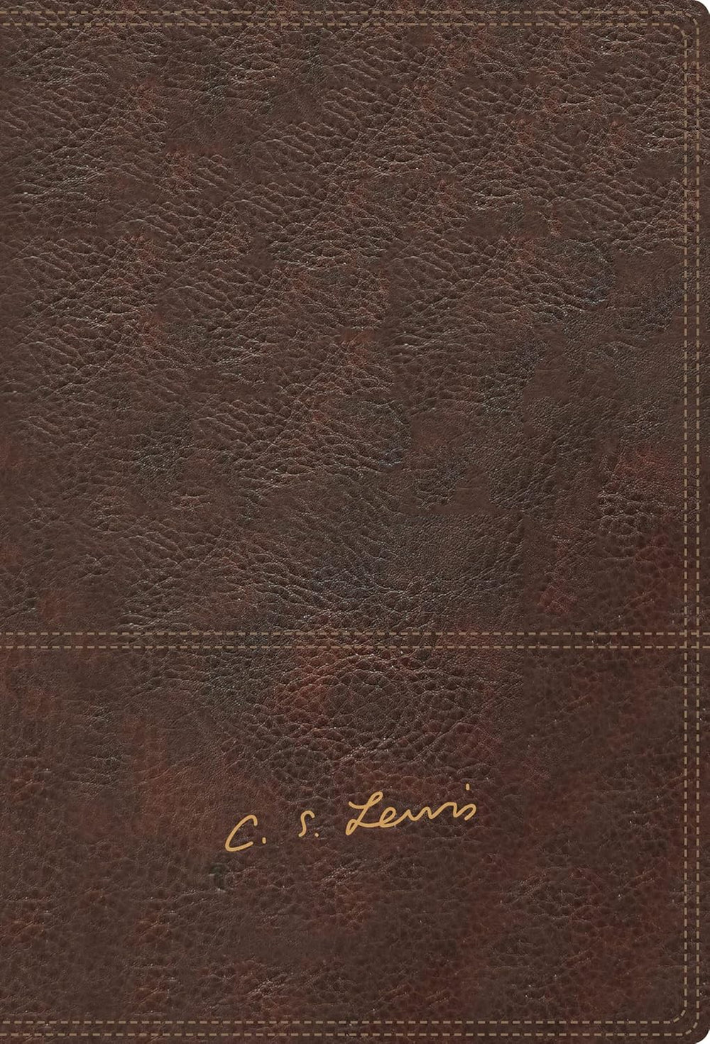 Biblia Reflexiones de C. S. Lewis marrón- RVR1960