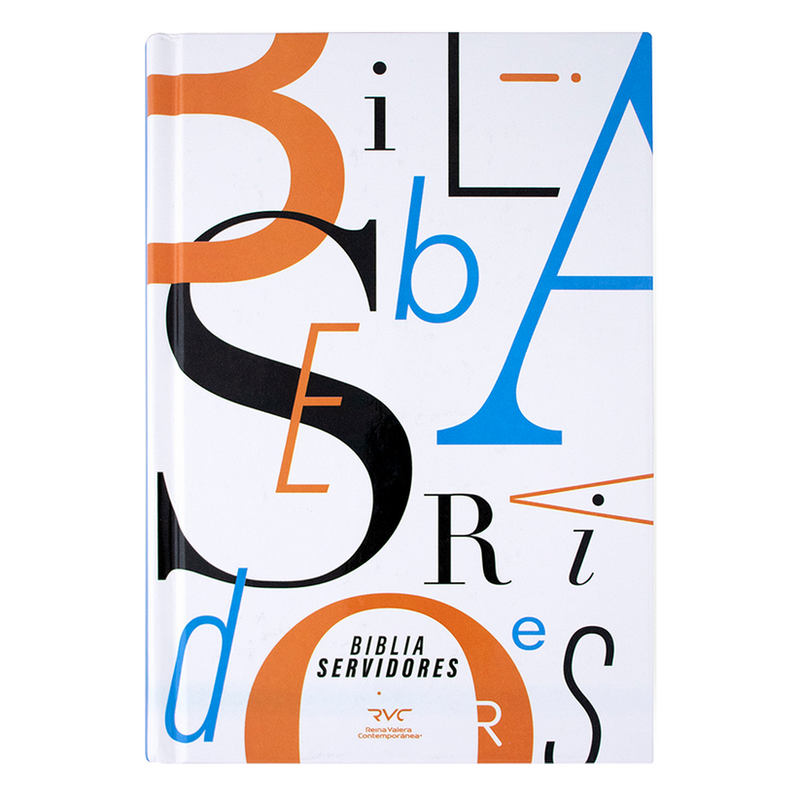 Biblia para servidores tapa dura, RVC