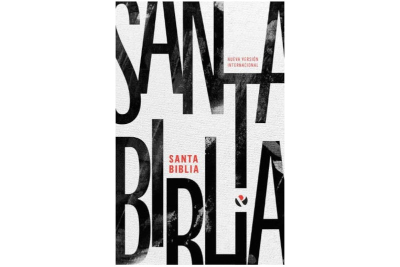 Biblia excelencia ultra fina, tapa rustica blanco y negro - NVI