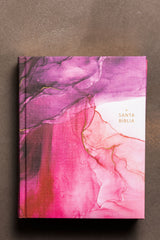 Biblia edición artística ilustrada Fucsia- NBLA