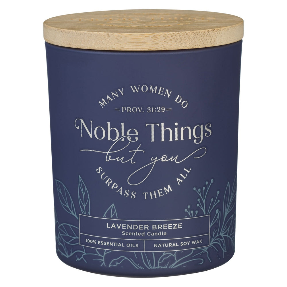 Vela Aromática Noble Things – Lavanda (Proverbios 31:29)