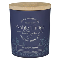 Vela Aromática Noble Things – Lavanda (Proverbios 31:29)