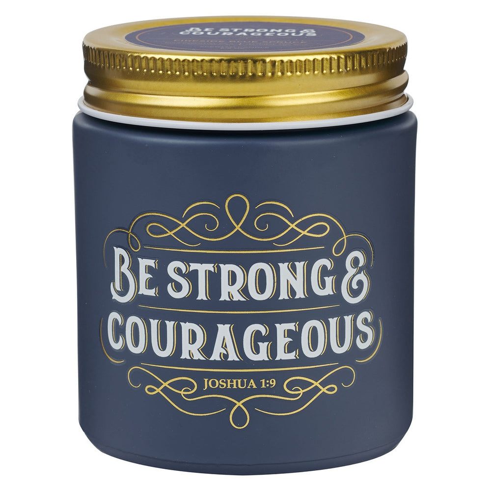 Vela Aromática Strong & Courageous Josh. 1:9
