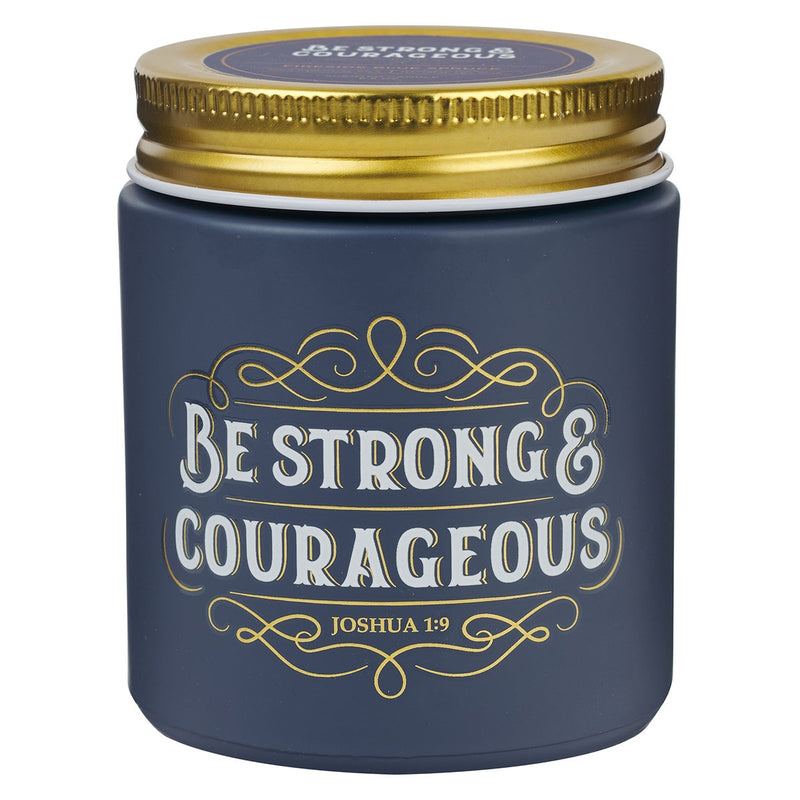 Vela Aromática Strong & Courageous Josh. 1:9
