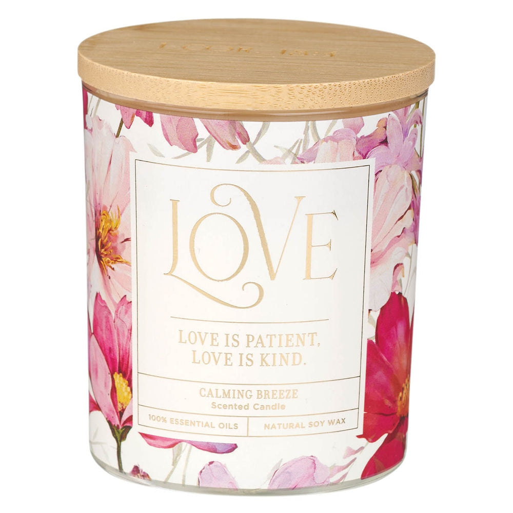 Vela Aromática Love is Patient 1 Cor. 13:4
