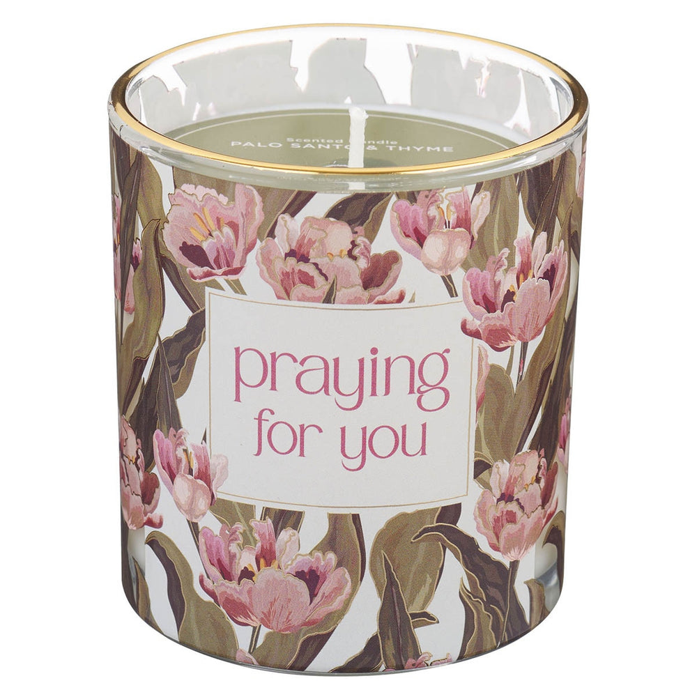 Vela Aromática Praying for You Palo Santo & Thyme