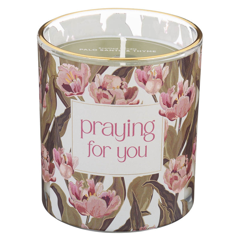 Vela Aromática Praying for You Palo Santo & Thyme