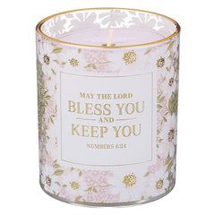 Vela Aromática Bless and Keep You – Cactus Flower & Coconut (Números 6:24)