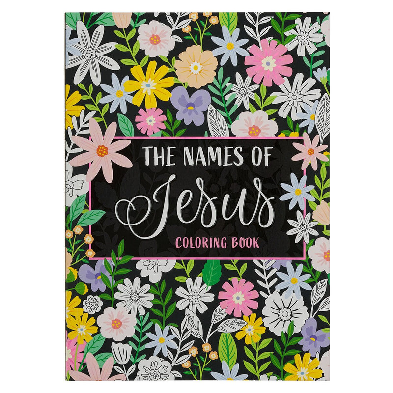 Libro para colorear "The names of Jesus"