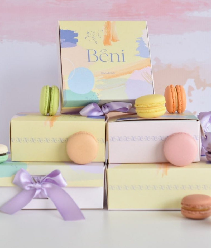 Macarons caja x 6