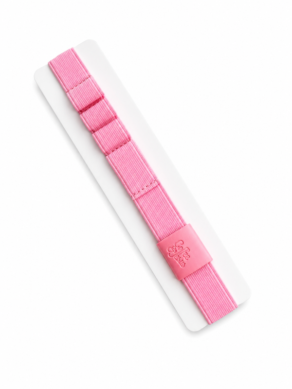 Banda Elástica para Cuadernos con Porta Esferos - Rosa