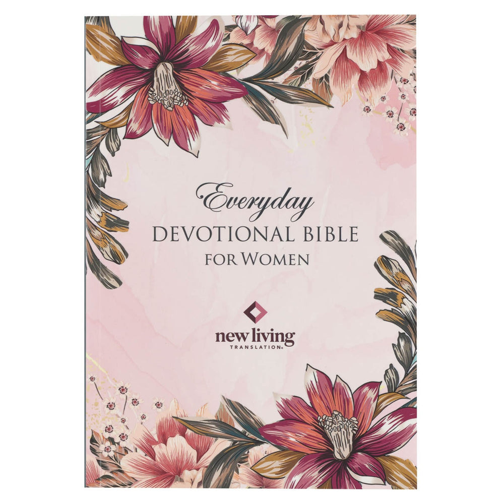 Biblia Devocional diaria para mujeres, color rosa, NLT