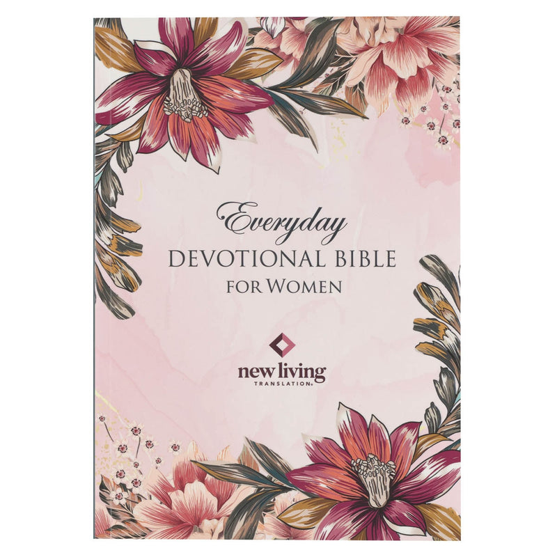 Biblia Devocional diaria para mujeres, color rosa, NLT