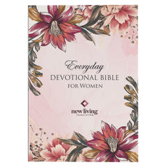 Biblia Devocional diaria para mujeres, color rosa, NLT