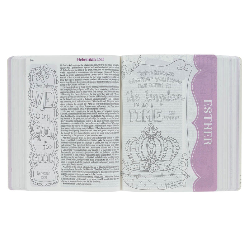 My Creative Bible for Girls, Flexcover, Pink