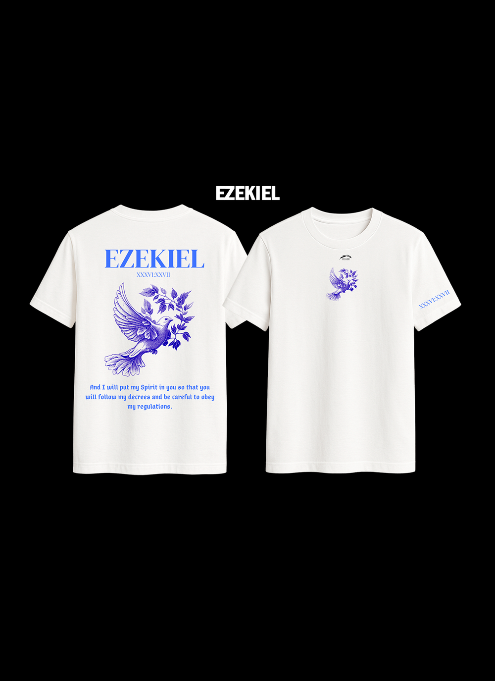 Camiseta Ezequiel, color blanca