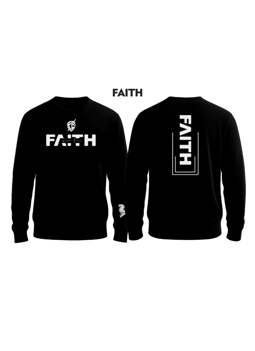 Buzo Faith, color negro