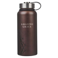 Botella Térmica Amazing Grace Crown of Thorns Café Metálica – 32 oz